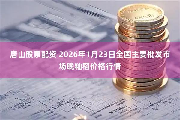 唐山股票配资 2026年1月23日全国主要批发市场晚籼稻价格行情