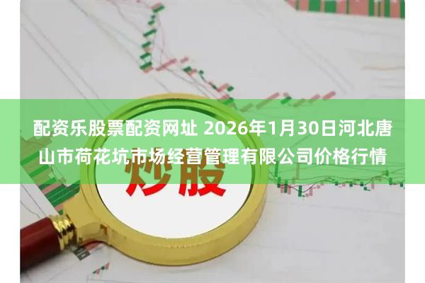 配资乐股票配资网址 2026年1月30日河北唐山市荷花坑市场经营管理有限公司价格行情